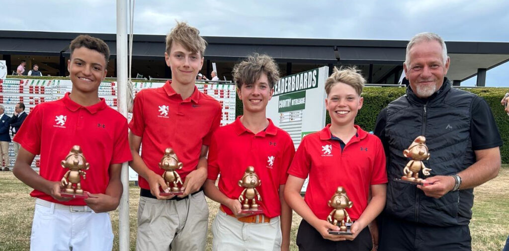 Team Hessen bei der Belgian U14
v.l.n.r. Fabian Fußbahn, Felix Küls, Philipp Heider, Leo Bartsch, Toto Walter