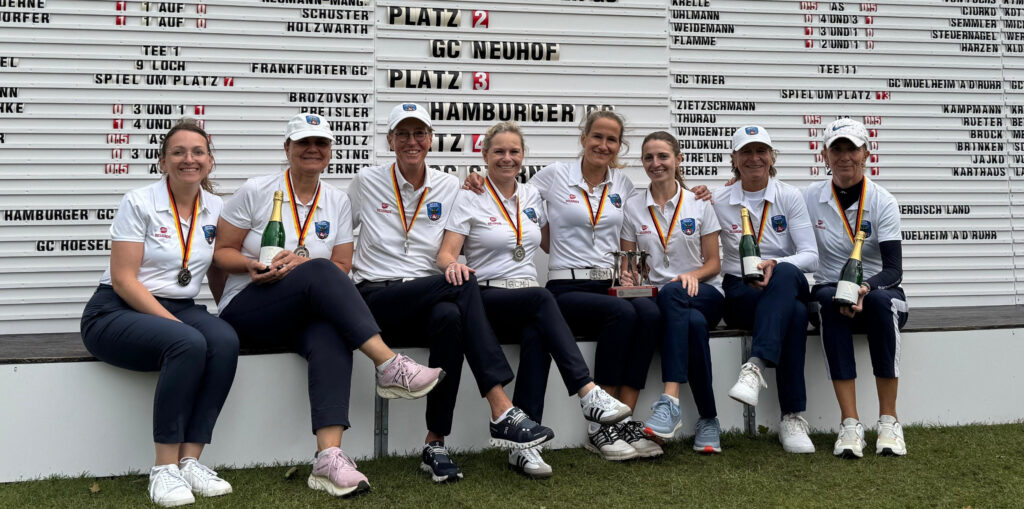 Vize-Meister: AK30-Team des GC Neuhof