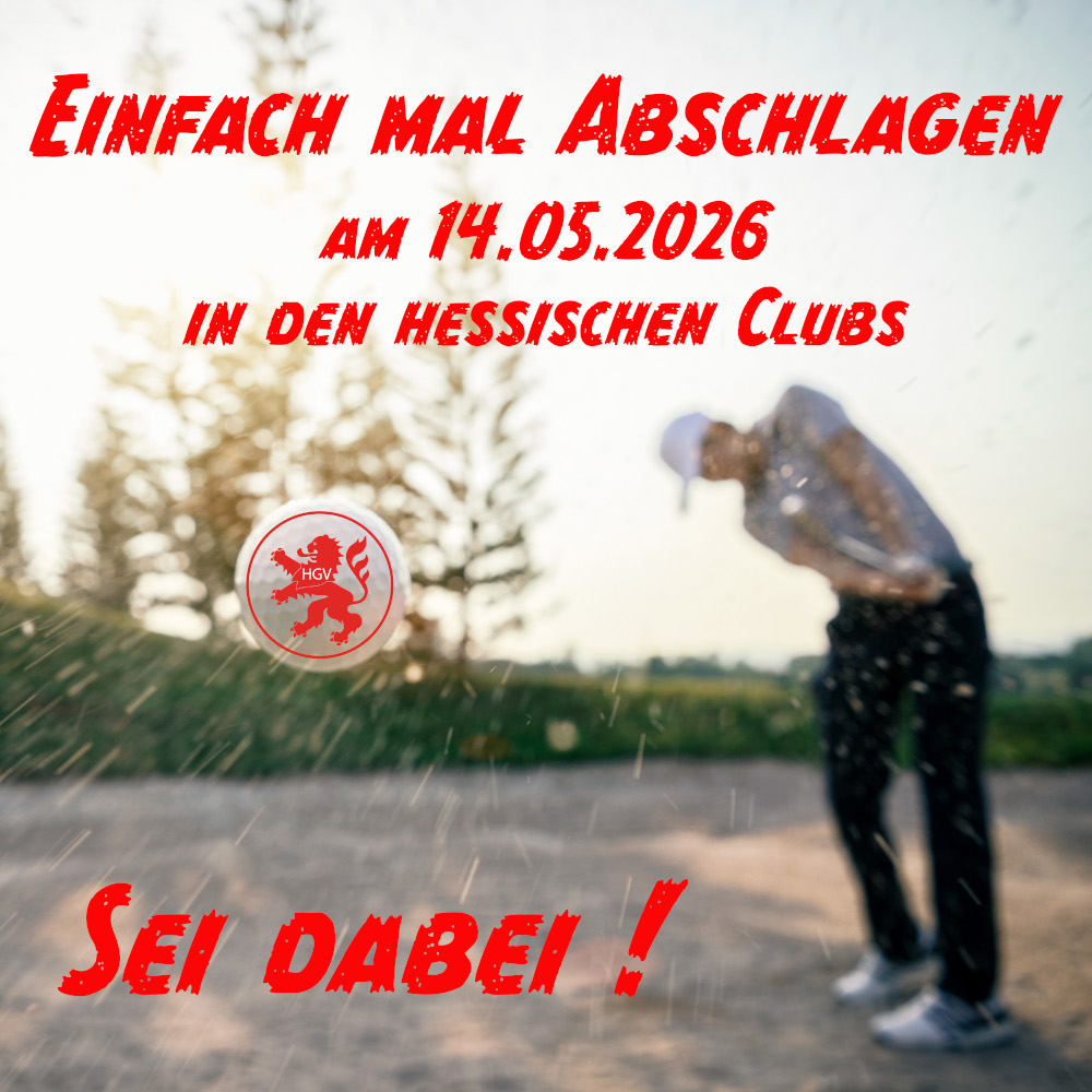 Sei dabei bei !Einfach mal abschlagen"!