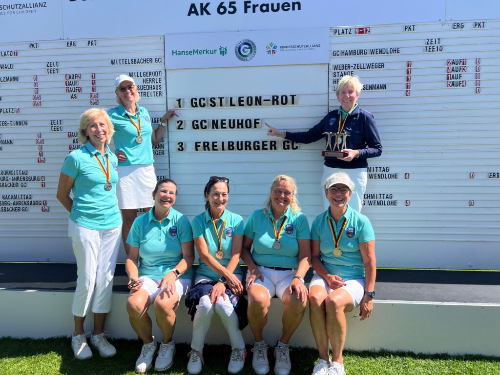 DMM AK65 der Damen: Silber für Neuhof (Foto: GC Neuhof)