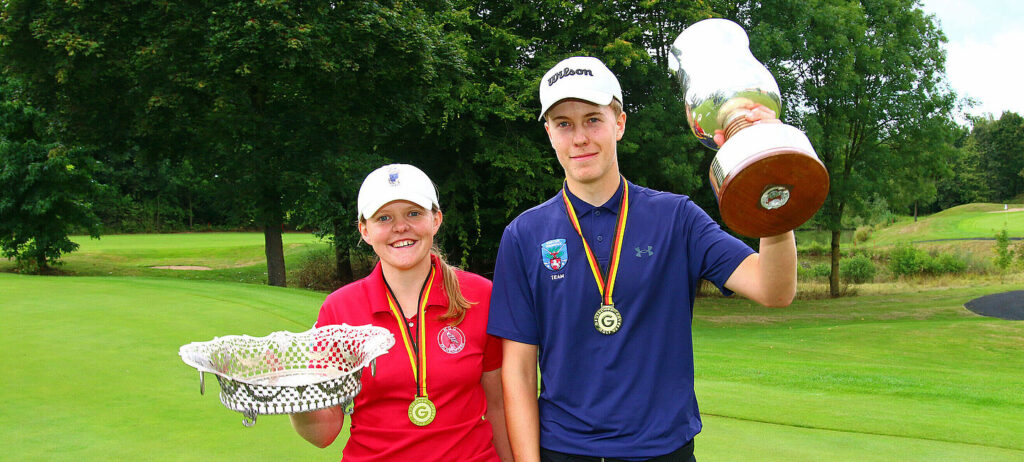 Deutsche Meister 2026: Leonie Breutigam und Moritz Küls © DGV/stebl