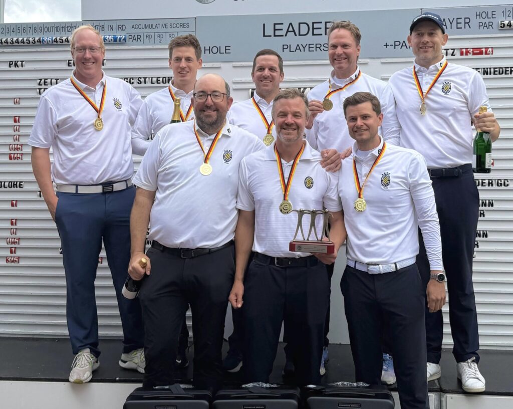 Deutscher Meister: AK30 Herren aus Frankfurt