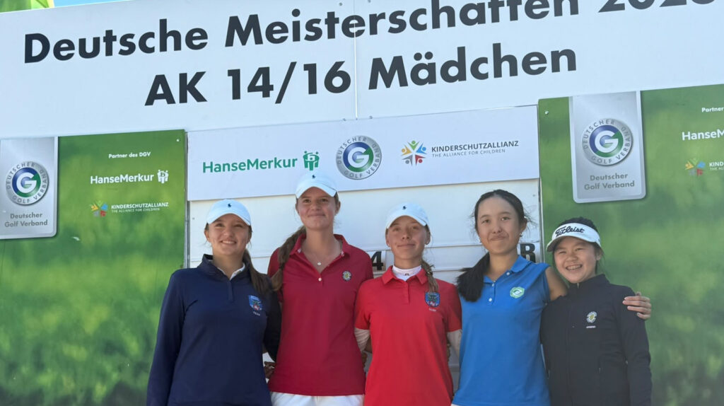 Hessische AK14 und 16 Mädchen bei der DM