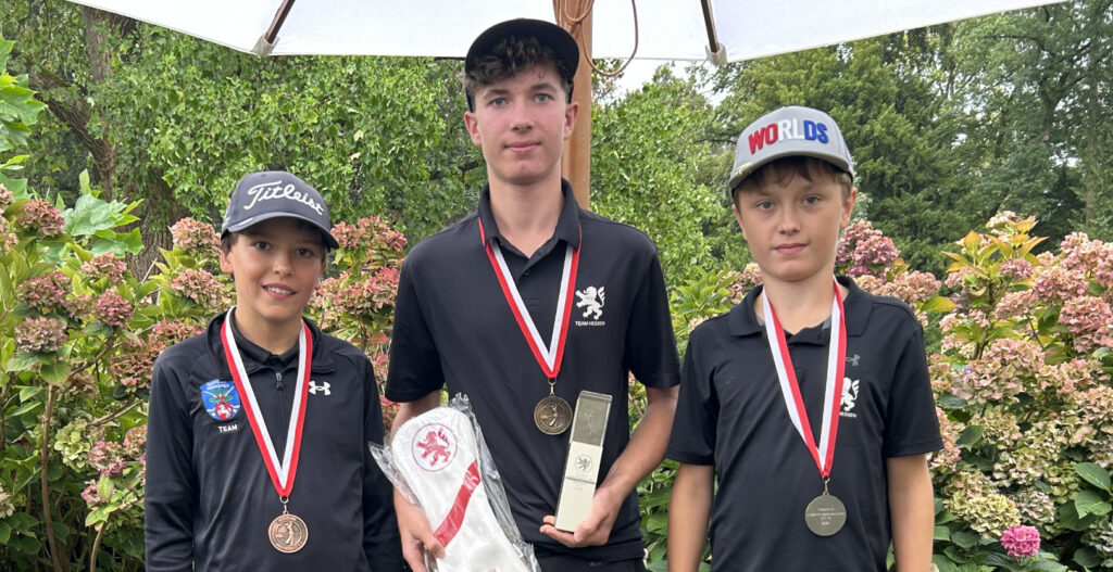AK14 der Jungen: Moritz Subtil, Philipp Heider, Mateo Landmann