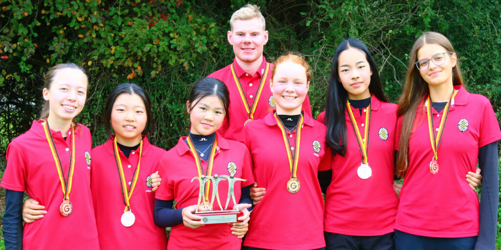 Bronze bei der DMM der AK14: Team Frankfurt (Foto: DGV/Stebl)