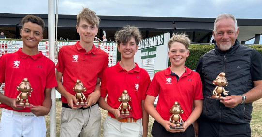 Team Hessen bei der Belgian U14