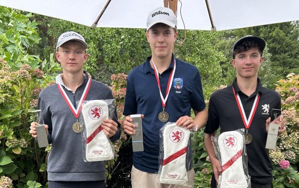 Sieger der HJM der Jungen: Levi Schmidt, Moritz Küls, Philipp Heider
